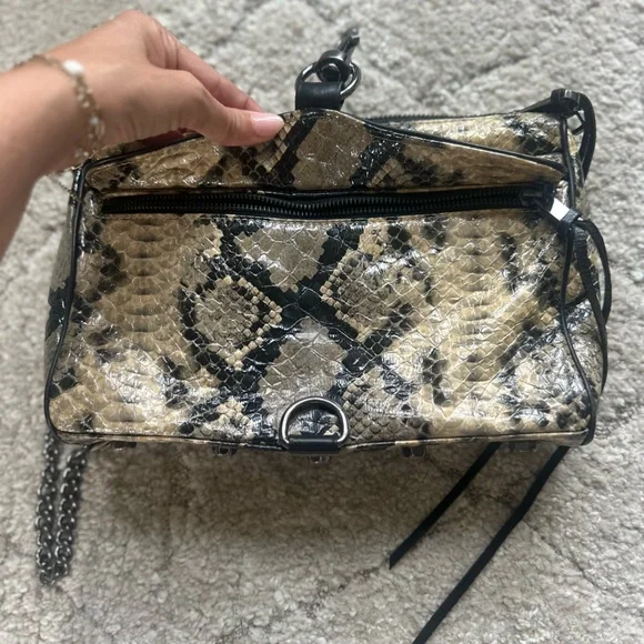 Rebecca Minkoff Snakeskin Crossbody Bag - Picture 9 of 9